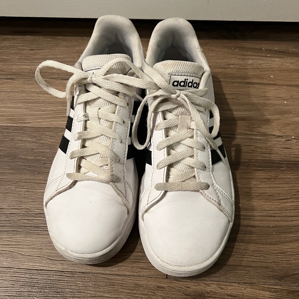 Adidas White and Black classic Sneakers